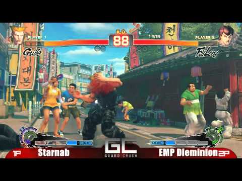 Guard Crush 10 SSF4 Character Lock: EMP Dieminion vs Starnab