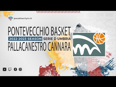 Serie D Umbria 2022-2023 - Pontevecchio Basket vs. Editec Pallacanestro Cannara