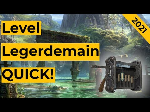 Level up Legerdemain QUICKLY in Elder Scrolls Online