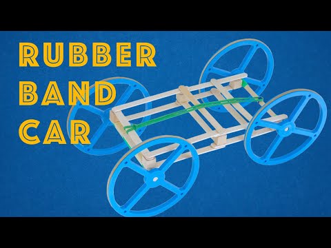 Young Engineers: The Best Rubber Band Car - Hands-On Engineering Project for Kids and Middle School