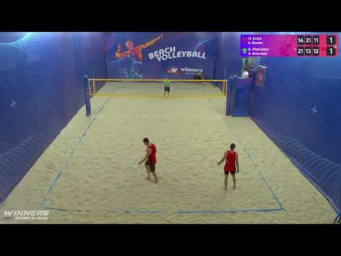 12:15 O. Kulyk / S. Borets - A. Matvieiev / V. Antoniuk 27.07.2022 | Winners Beach Volleyball
