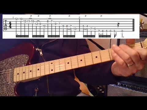 60 second licks... "Albert Lee" style lick