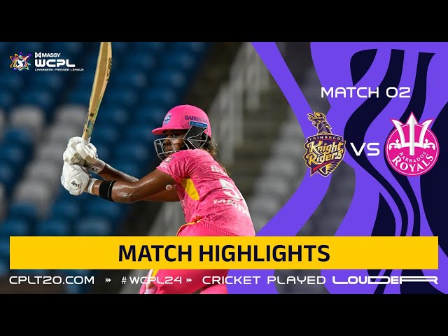 Highlights | Trinbago Knight Riders vs Barbados Royals Women| CPL 2024 Highlights | Trinbago Knight Riders vs Barbados Royals Women| CPL 2024