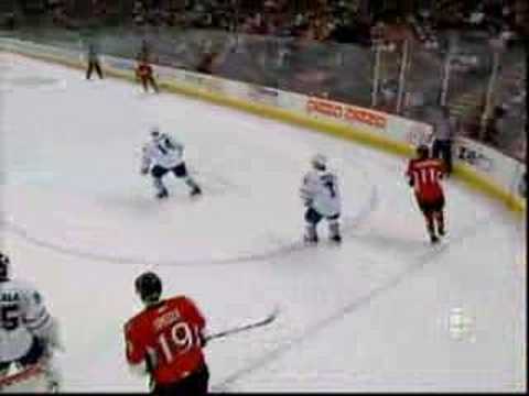 Heatley's goal vs Leafs - Mar 22/08