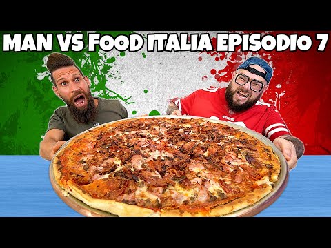 "MAN VS FOOD ITALIA" episodio 7 - PIZZA CARNIVORA CHALLENGE | (5 KG)