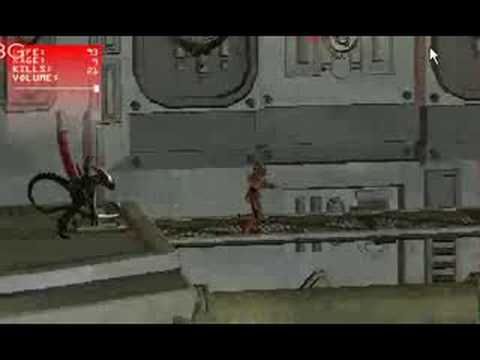 Aliens vs Predator -  the Flash Game