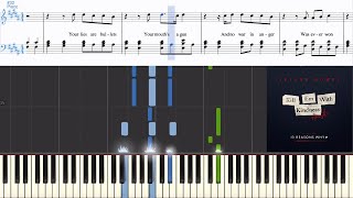 Selena Gomez - Kill Em With Kindness (Acoustic) (Synthesia Piano Tutorial w/Lyrics)