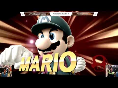 CB10 Singles - MVG|RoguePenguin (Mario) Vs. SGG|Wonderbread (Little Mac) SSB4 Winners Round 4