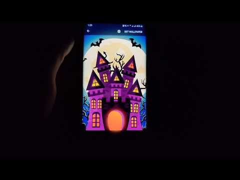 Happy Halloween live wallpaper Video