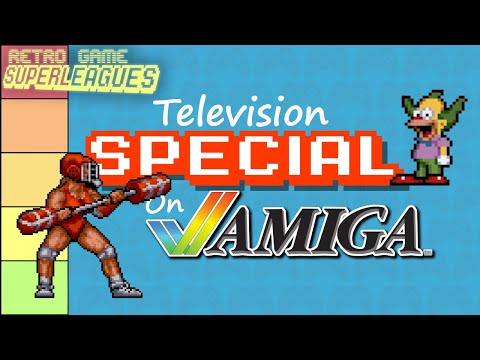 28 TV Licenced games on Amiga RANKED | Retro Game Superleagues