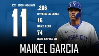 Maikel Garcia || 2025 Kansas City Royals Highlights