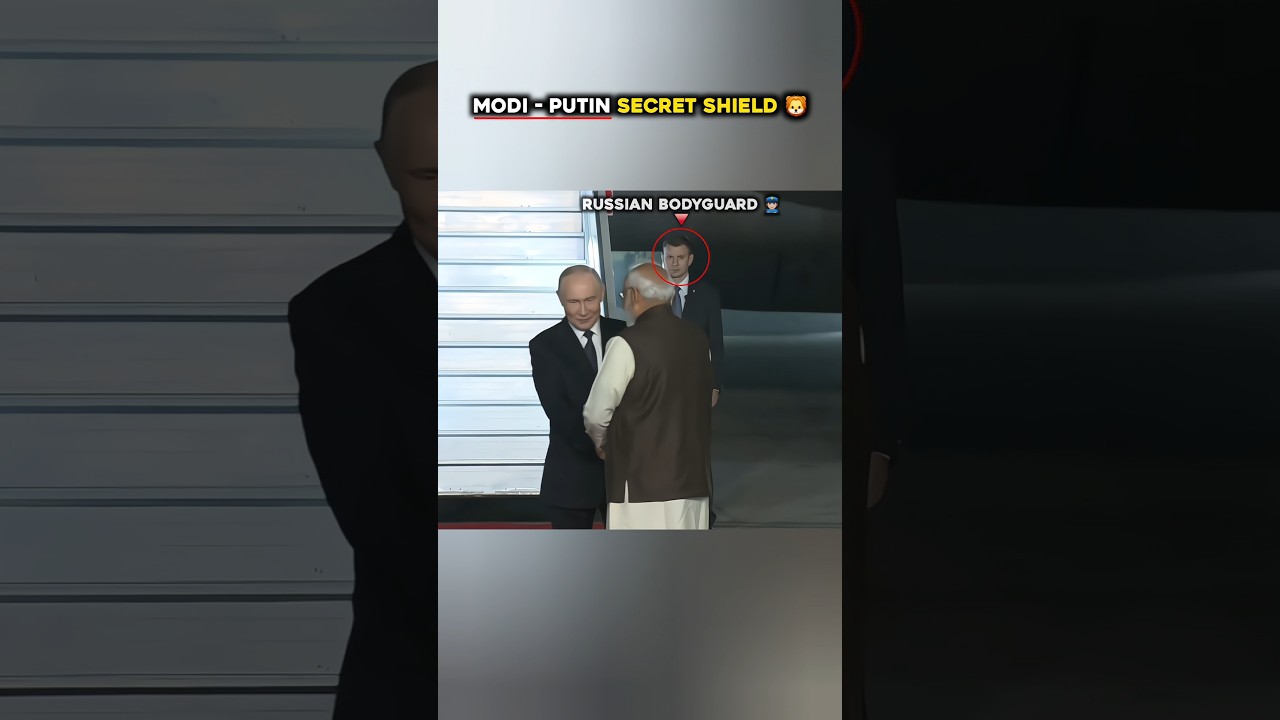 Putin–Modi Security EXPOSED 🔥| Secret Guards 🛡️🚨