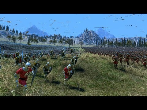 50000 FOOTMAN vs 50000 ARCHER !!!