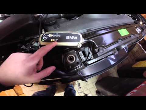 Подключение оригинального зарядного устройства BMW