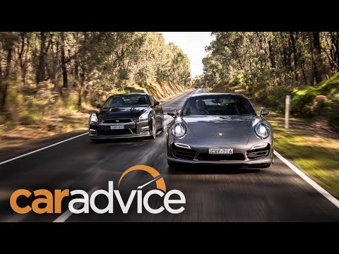 2015 Nissan GT-R v Porsche 911 Turbo Comparison Review