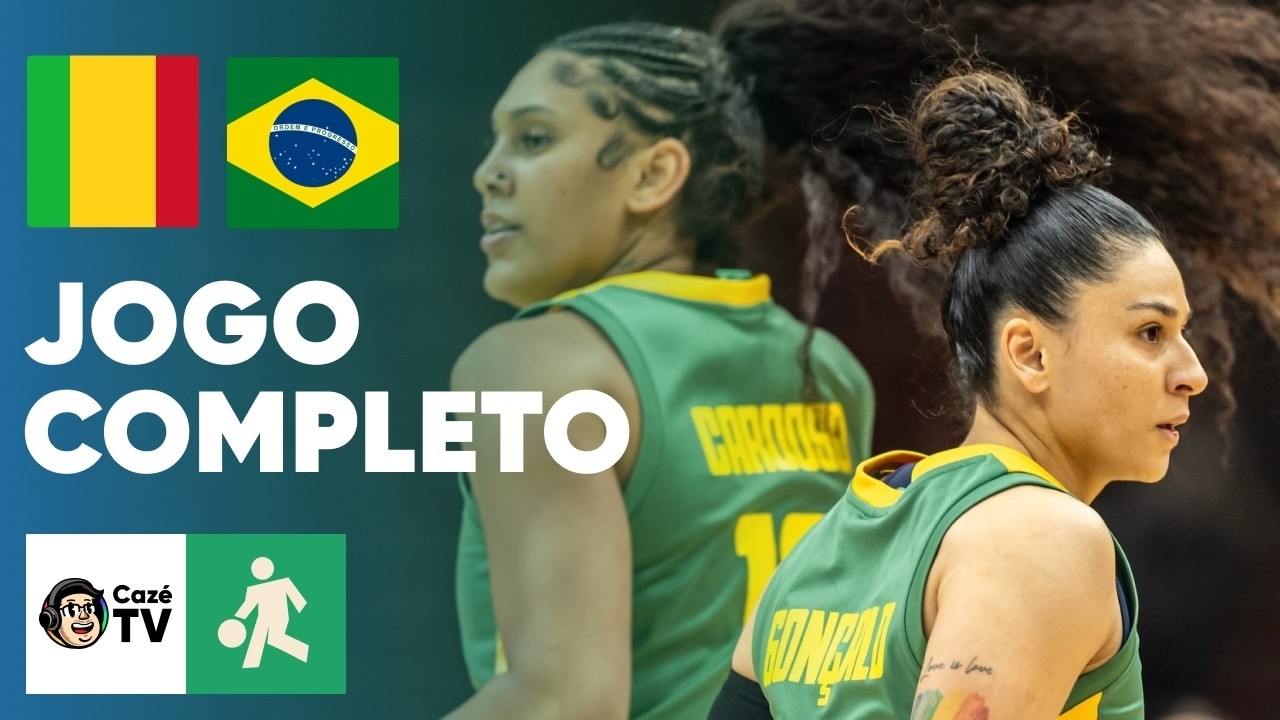 JOGO COMPLETO: MALI X BRASIL | ELIMINATÓRIAS DA COPA DO MUNDO DE BASQUETE