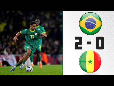 Brazil vs Senegal - Summary (Friendly Match)