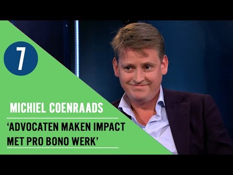 Michiel Coenraads — Waarom elke advocaat z'n nek moet uitsteken voor mensenrecht