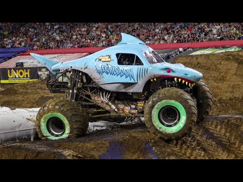 Monster Jam - Megalodon CRAZY Moments Compilation