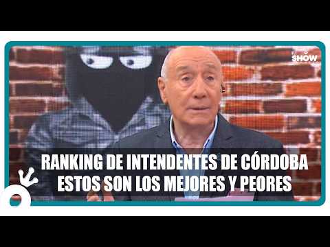 Ranking de intendentes de Córdoba estos son los mejores y peores