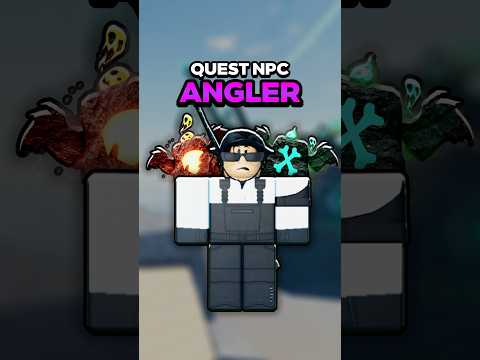 The ANGLER Quest is OP in Roblox Fisch! #roblox