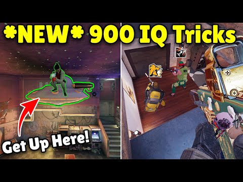 The *NEW* 900 IQ Tricks To Reach Those Hiding Spots! - Rainbow Six Siege Deadly Omen