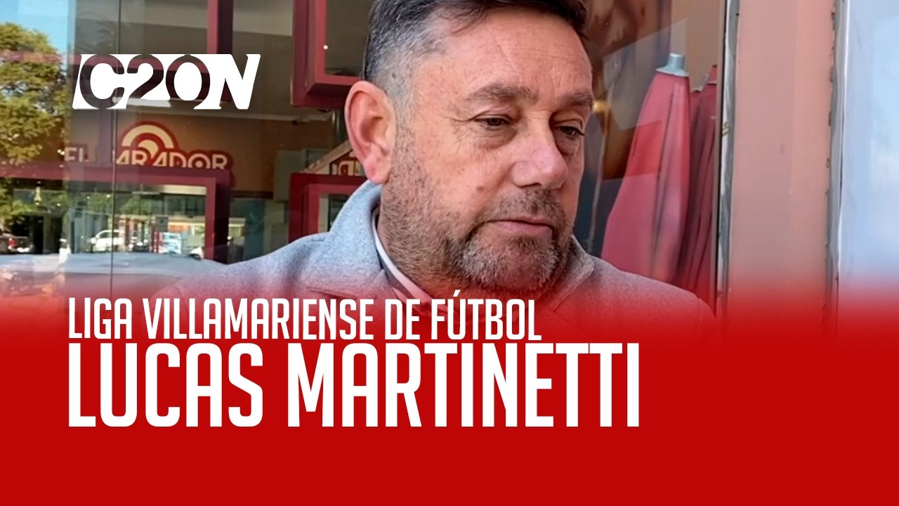 C20 Noticias | Liga Villamariense de Fútbol - Lucas Martinetti
