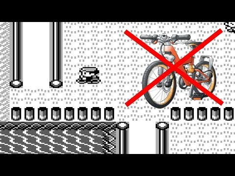 Pokemon Rot Blau Glitch - Ohne Fahrrad auf den Radweg