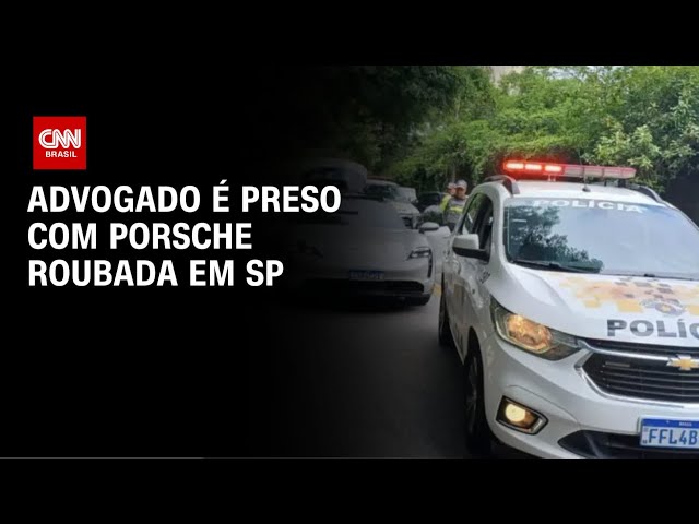 Advogado é preso com Porsche roubada após fuga em Alphaville (SP) | CNN NOVO DIA