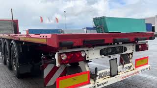K&auml;ssbohrer Machine trailer / Maschinenauflieger semirremolque plataforma | Imagen 4 - Autoline