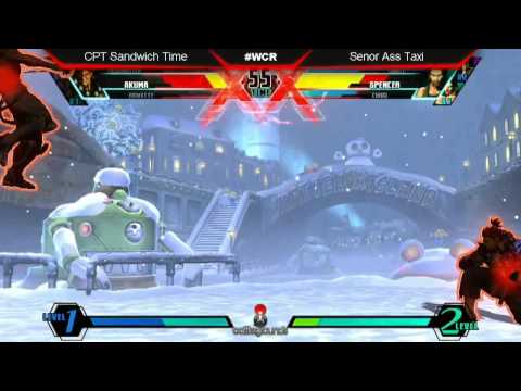 CPT Sandwich Time Vs. Senor Ass Taxi - UMvC3 (West Coast Rumble Week #1)
