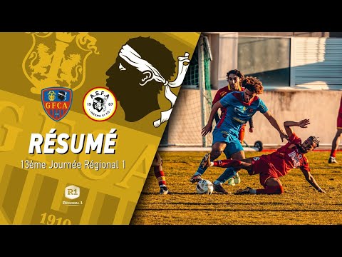 résumé R1 : GFCA (2-0) AS Furiani Agliani