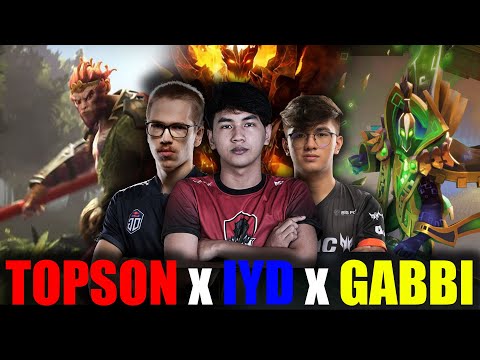 Topson x IYD x Gabbi - SEA RANKED MMR IYD Perspective | Dota 2 Pro