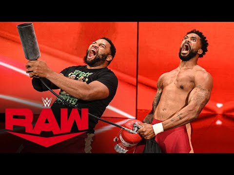 The Street Profits vs. AJ Styles & Omos: Raw, Nov. 22, 2021