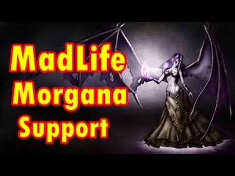 LOL Pro - MadLife Morgana Support - Korea DuoQ - Highlights