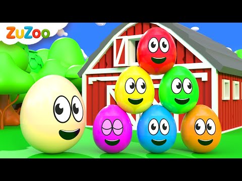 Surprise Eggs Kids Songs | ZuZoo Nursery Rhymes & Kids Songs