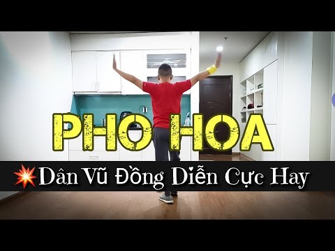 PHỐ HOA🔴 - Dân Vũ 💥Đồng Diễn Siêu Hay / Leo Demo (BÀI HƯỚNG DẪN BẤM▶️)