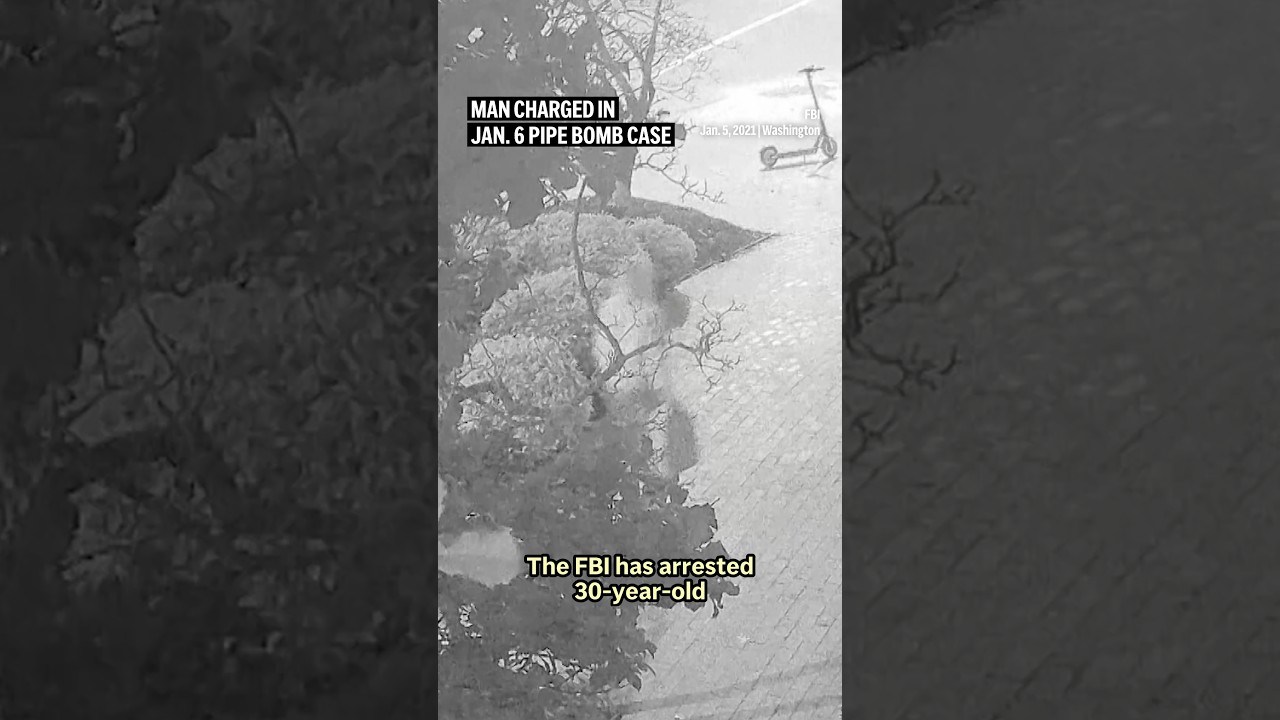 Man accused of planting pipe bombs before Jan. 6 Capitol attack is charged with explosives offenses