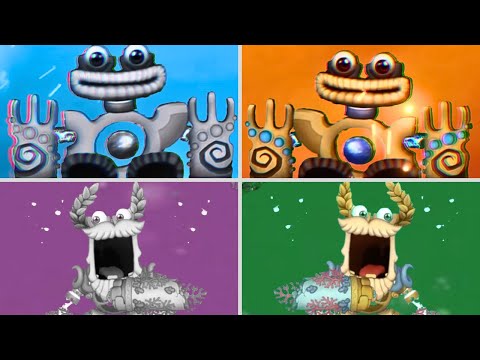 Wubbox👾 NEW Rare Animations Comparison🎼 All Islands 🏝"My Singing Monsters"@VOICEDUEL