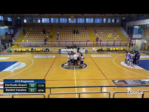 U15 Regionale: Fortitudo Scauri - Basket Cassino
