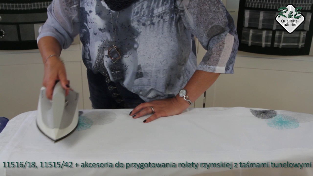 11516 18 & Co. - Akcesoria do przygotowania rolety rzymskiej z tasmami tunelowymi