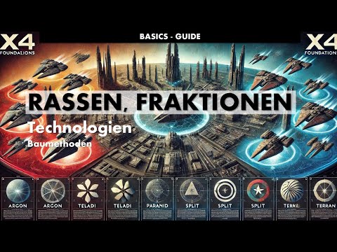 Rassen, Fraktionen und Technologieunterschiede // X4 v7.5 / Beginners-Guide