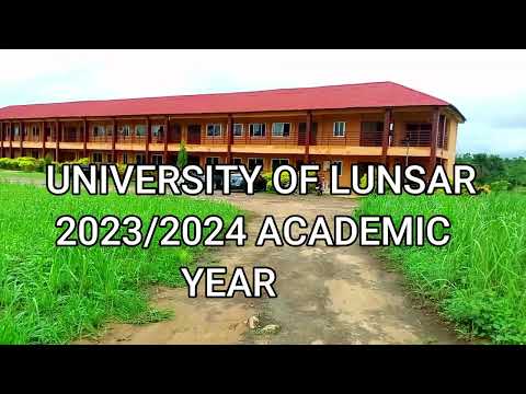 University of Lunsar 2023/ 2024 advert