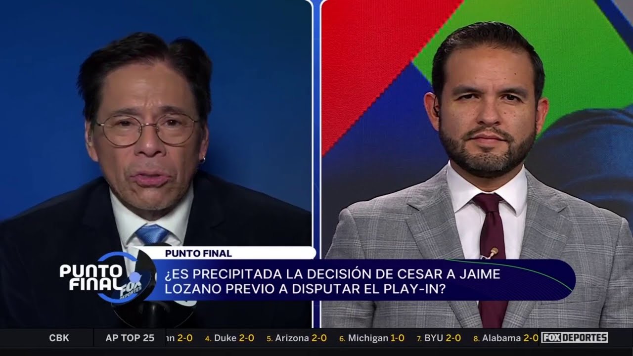 🫣 PACHUCA ya no tuvo PACIENCIA y le dio las gracias a JAIME LOZANO | Punto Final