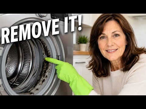 How to Remove Mold from a Washing Machine Door Seal