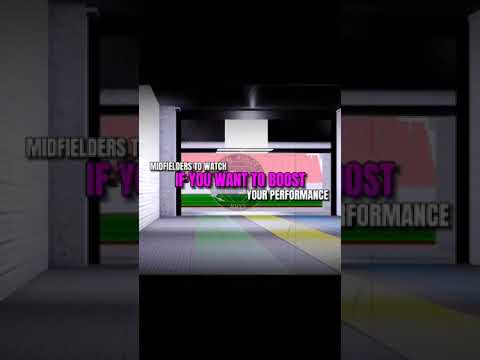 Midfielders to watch to BOOST your performance! #prs #robloxfootball #midfielder #roblox