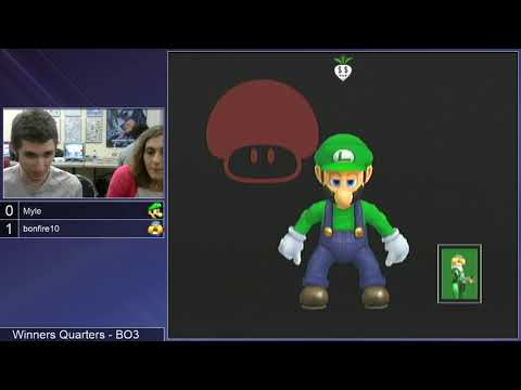 SSS 11.4 SSBM - Myle (Luigi) vs. bonfire10 (Sheik) - Melee WQF
