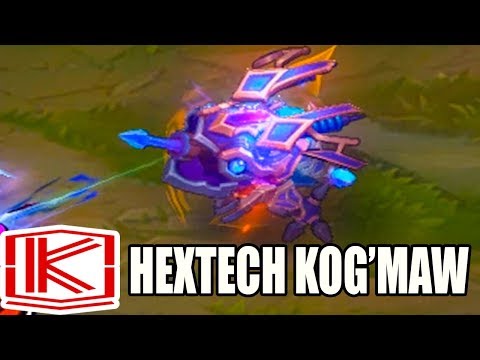 HEXTECH KOG'MAW GAMEPLAY - League of Legends