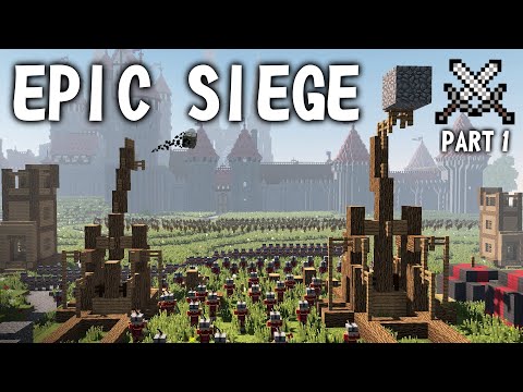 Epic Siege in Minecraft - part 1/2