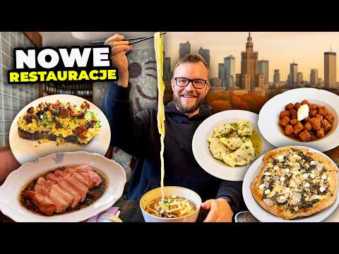 NOWE RESTAURACJE w Warszawie - najlepsze jedzenie na jesień 2025 (Warszawa)